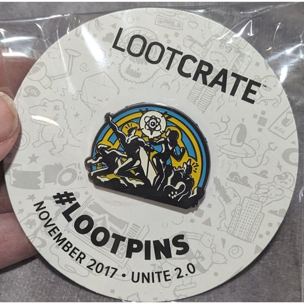 November 2017 Unite 2.0 Loot Crate Loot Pin